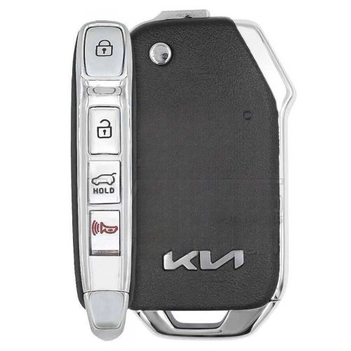 KIM1T1-Black-Gold Plating- Car Key Cover For Kia