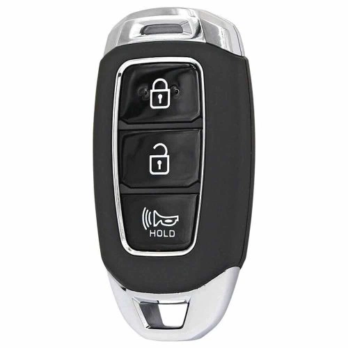 HYA2T1-White-Gold Plating- Car Key Cover For Hyundai