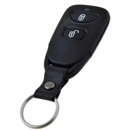 HYJ1T1-Black-Silver Plating- Car Key Cover For Hyundai Kia