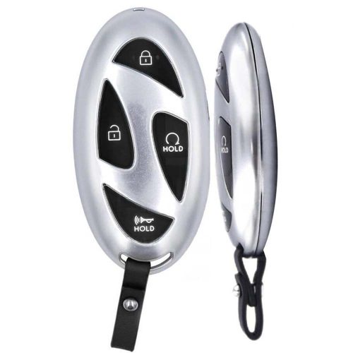 HYK3T1-белый-серебристое-покрытие-автомобильный-ключ-обложка-для- Hyundai