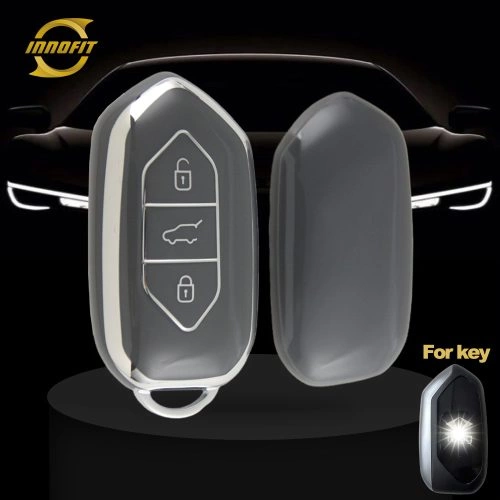 TGA1T1-Space Gray-Silver Plating- Car Key Cover For Togg