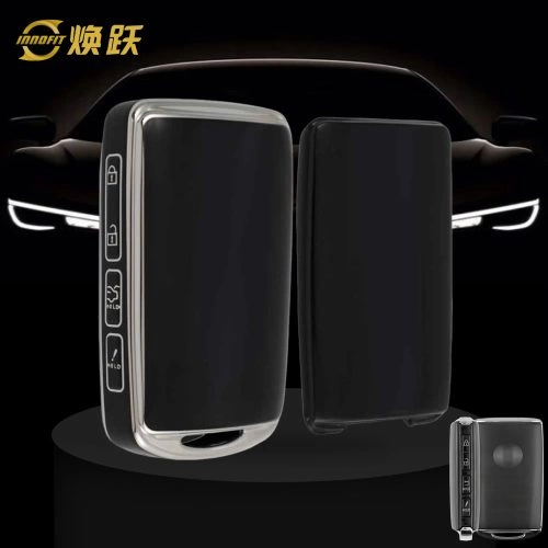 MAA6T1-Black-Silver Plating- Car Key Cover For Mazda