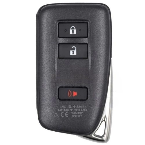 LEA5T1-White-Gold Plating- Car Key Cover For Lexus