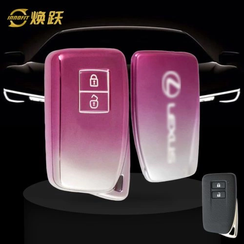 LEA2T1- 그라데이션 핑크- 렉서스용 자동차 키 커버