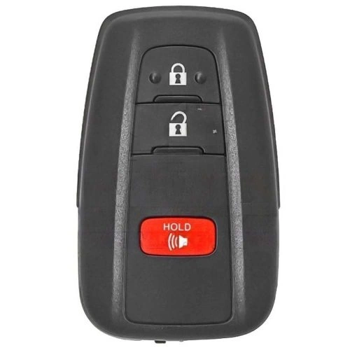 TOB3T1-White-Silver Plating- Car Key Cover For Toyota