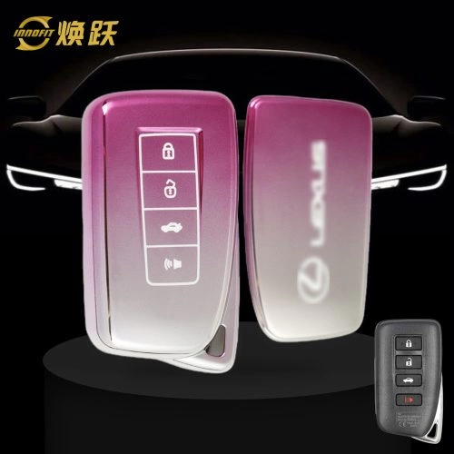 LEA3T1-Gradient Pink- Car Key Cover For Lexus