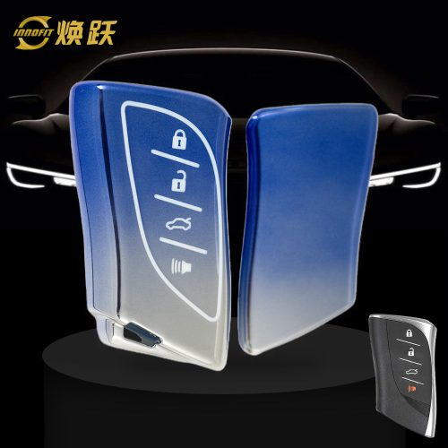 LEB3T1-Gradient Blue- Car Key Cover For Lexus