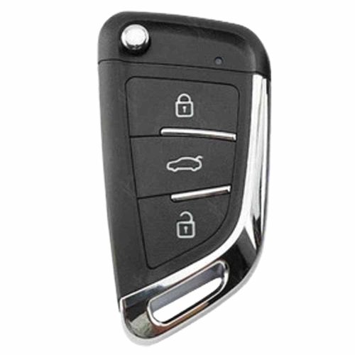 UND1T1-Black-Gold Plating- Universal Refit Car Key Cover