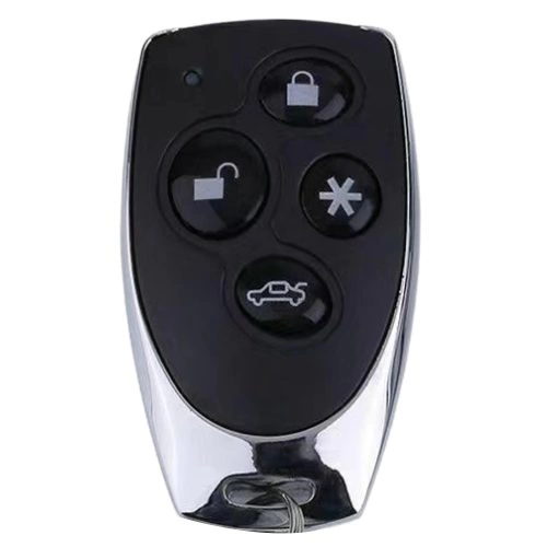 UNZ1T1-White-Silver Plating- Universal Refit Car Key Cover