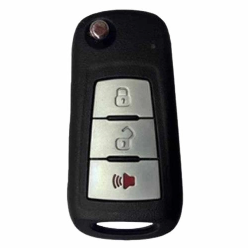 PRB1T1-Black-Silver Plating- Car Key Cover For Proton