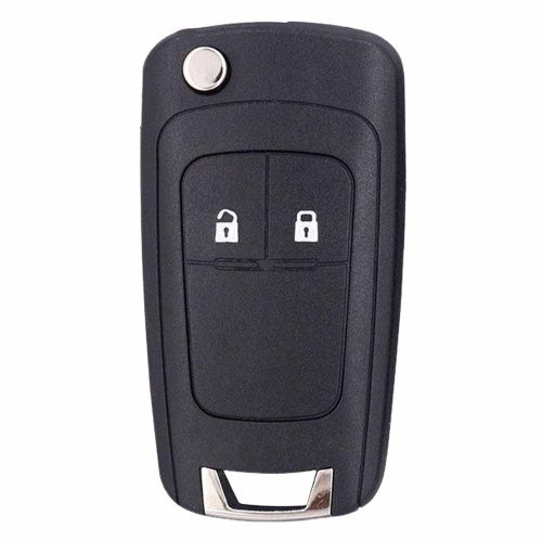 CED4T1-Granny Grey-Gold Plating- Car Key Cover For Chevrolet Opel GMC Holden