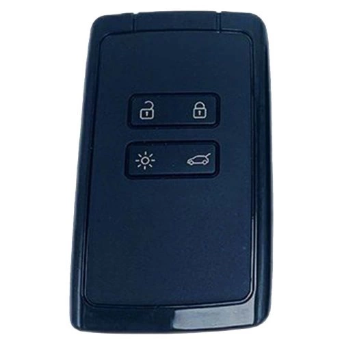 REA1T1-Black Glue Style-Blue Plating- Car Key Cover For Renault