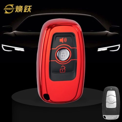 GRB1T1-Black Glue Style-Red Plating- Car Key Cover For Great Wall Motor
