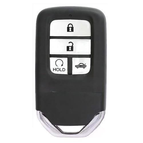 HOA20T1-Black Glue Style-Red Plating- Car Key Cover For Honda