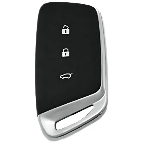 BAC1T1-Black Glue Style-Red Plating- Car Key Cover For BAOJUN