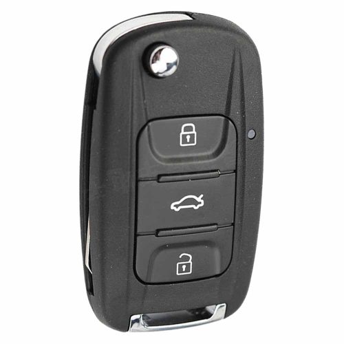 WUB1T1-Black Glue Style-Blue Plating- Car Key Cover For Wuling