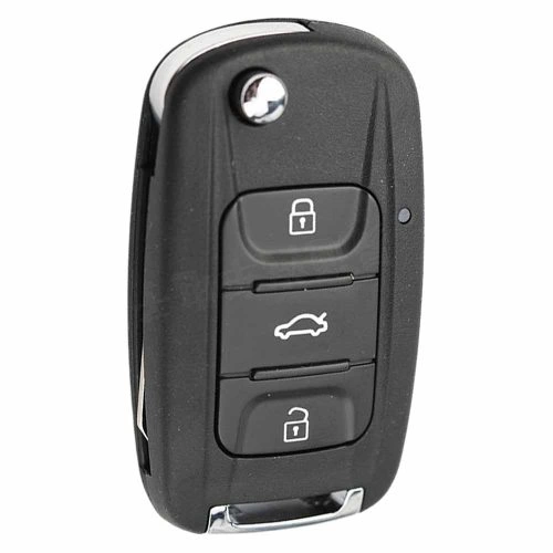 WUB1T1-Black Glue Style-Blue Plating- Car Key Cover For Wuling