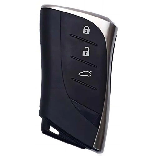 LEB1T1-Black Glue Style-Silver Plating- Car Key Cover For Lexus