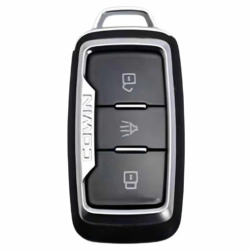 CRH1T1-Black Glue Style-Silver Plating- Car Key Cover For Chery