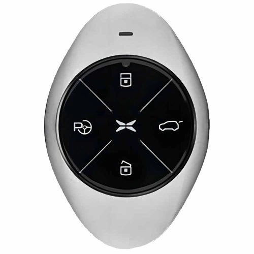 XPB1T1-Black Glue Style-Blue Plating- Car Key Cover For XPENG