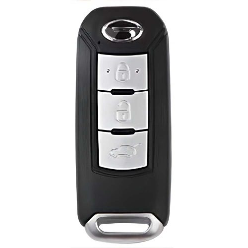 TRC1T1-Black Glue Style-Silver Plating- Car Key Cover For Trumpchi