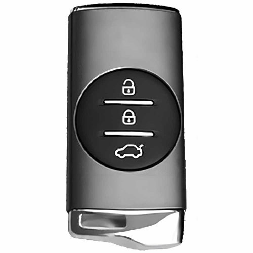 CRD1T1-Black Glue Style-Red Plating- Car Key Cover For Chery