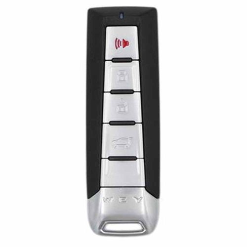 WYA1T1-Black Glue Style-Red Plating- Car Key Cover For WEY