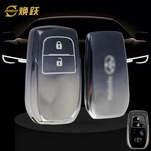 TOC2T1-Gradient Gray- Car Key Cover For Toyota