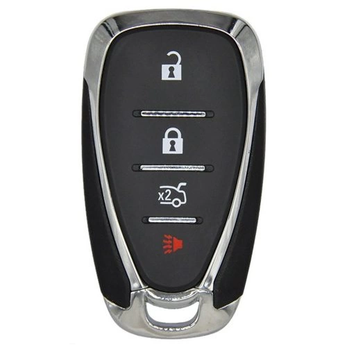 CEA2T1-Light Blue-Silver Plating- Car Key Cover For Chevrolet Holden