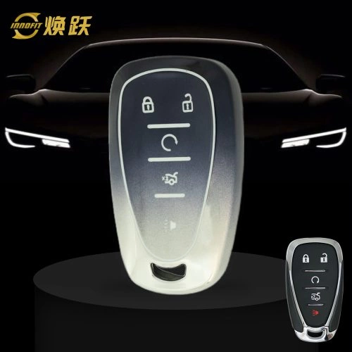 CEA3T1-Gradient Gray- Car Key Cover For Chevrolet Holden
