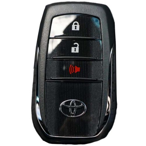 TOC5T1-Black-Silver Plating- Car Key Cover For Toyota