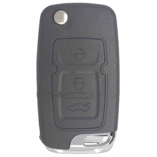 GEF1T1-Black-Gold Plating- Car Key Cover For Geely Auto