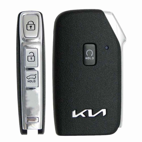 KIK7T1-Black-Gold Plating- Car Key Cover For Kia