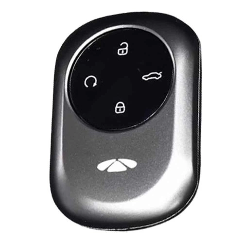 CRO1T1-White-Silver Plating- Car Key Cover For Chery