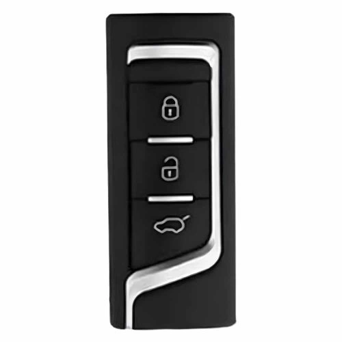 TRG1T1-White-Silver Plating- Car Key Cover For Trumpchi