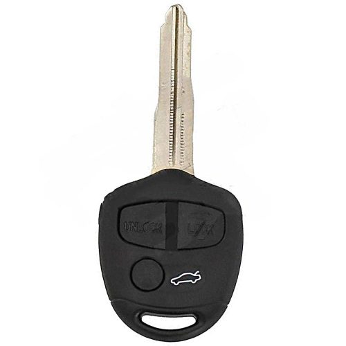 MIH1T1-Granny Grey-Gold Plating- Car Key Cover For Mitsubishi