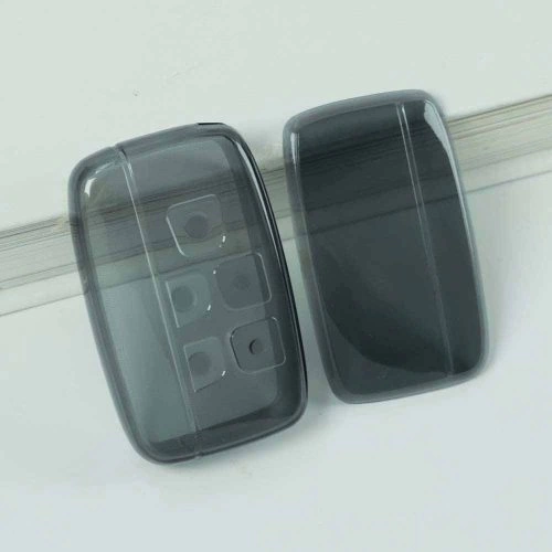 LAA1T1-Black Transparent- Car Key Cover For Landrover