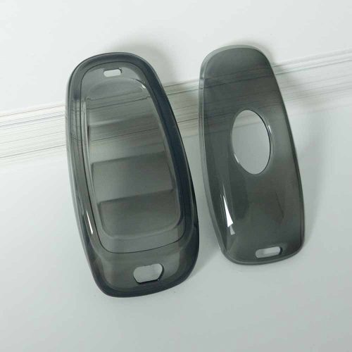 HYE1T1-Black Transparent- Car Key Cover For Hyundai