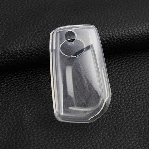 TOA1T1-White Transparent- Car Key Cover For Toyota