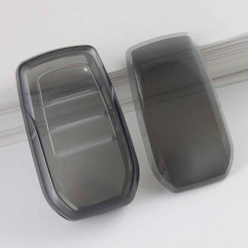 TOC1T1-Black Transparent- Car Key Cover For Toyota