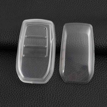 TOC1T1-White Transparent- Car Key Cover For Toyota