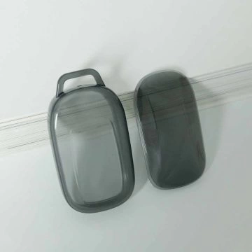 HOB1T1-Black Transparent- Car Key Cover For Honda