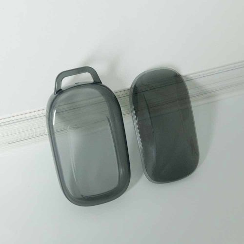 HOB1T1-Black Transparent- Car Key Cover For Honda