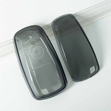FOB1T1-Black Transparent- Car Key Cover For Ford