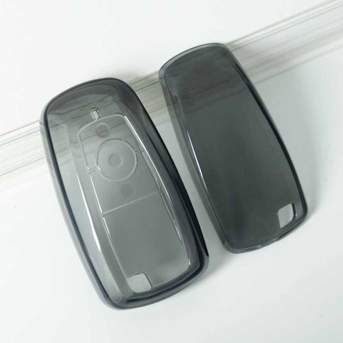 FOB1T1-Black Transparent- Car Key Cover For Ford