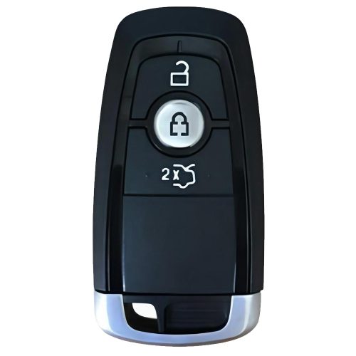 FOB1T1-Black Transparent- Car Key Cover For Ford