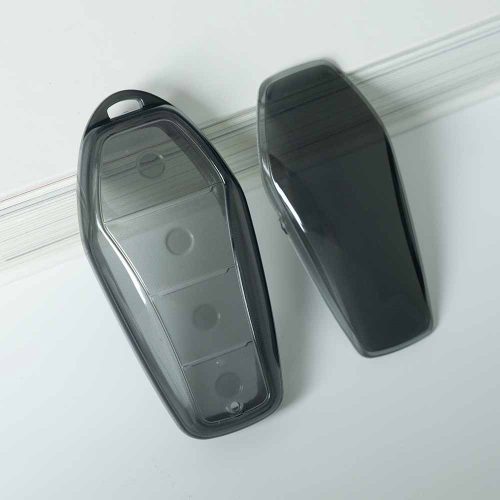 BYD1T1-Black Transparent- Car Key Cover For BYD