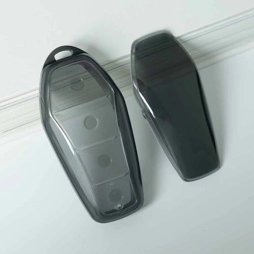 BYD1T1-Black Transparent- Car Key Cover For BYD