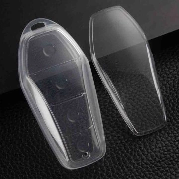 BYD1T1-White Transparent- Car Key Cover For BYD