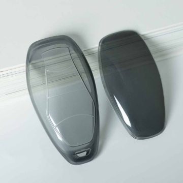 HND1T1-Black Transparent- Car Key Cover For Hong Qi